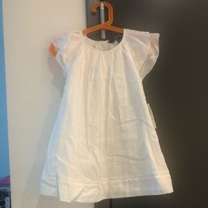 Toddler girl White dress